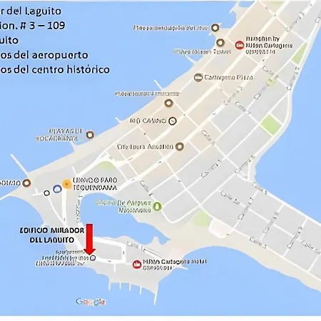 1003 Mirador Del Laguito. 2 Hab Apartamento Cartagena